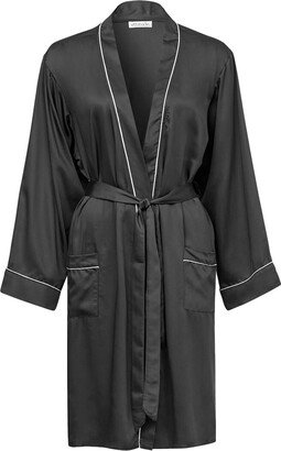 Ettitude Sateen Solid Robe-AB