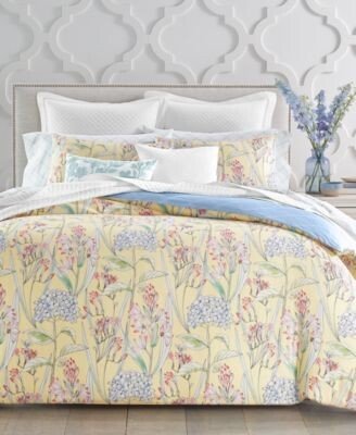 Damask Designs Hydrangea Comforter Set Created For Macys