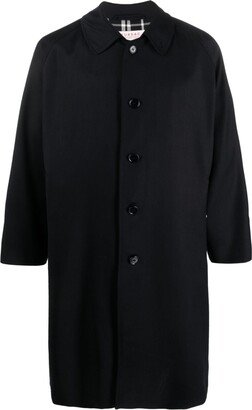 FURSAC Button-Up Long-Sleeve Raincoat