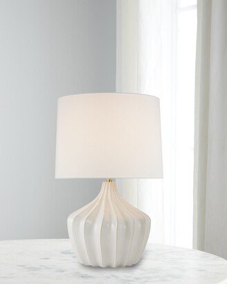 Visual Comfort Signature Sur Large Washed Ivory Table Lamp by Champilamaud - 30