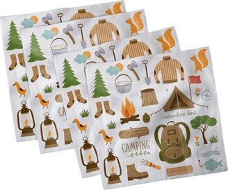 Adventure Set of 4 Napkins, 12