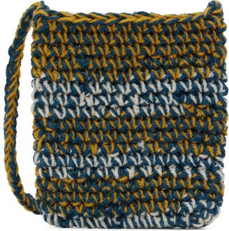 Blue & Yellow Neck Bag