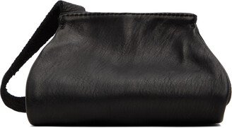 Black Leather Messenger Bag