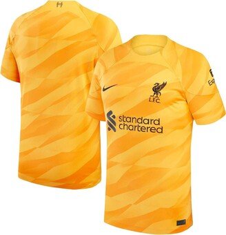 Men's Yellow, Orange Liverpool 2023/24 Goalkeeper Replica Stadium Jersey - Yellow, Orange