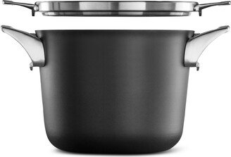 Premier Space-Saving Hard-Anodized Nonstick 4.5-Qt. Soup Pot & Lid