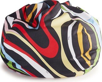 Marmo-print bean bag