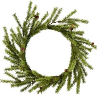 Vernon Pine Artificial Christmas Wreath, Unlit