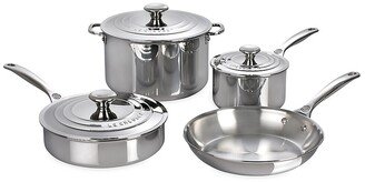 7-Piece Stainless Steel Cookware Set-AA