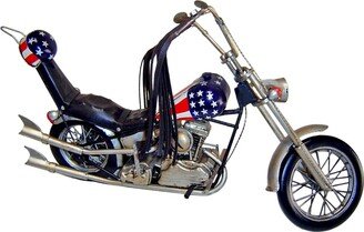 Multicolor Metal 1969 American Chopper Decorative Model