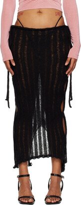 TYRELL SSENSE Exclusive Black Maxi Skirt