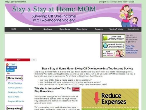 Stay-A-Stay-At-Home-Mom.com Promo Codes & Coupons