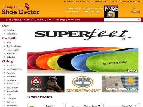Jimmy The Shoe Doctor Promo Codes & Coupons