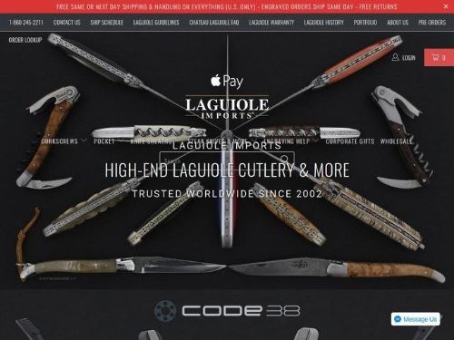 Laguiole Imports Promo Codes & Coupons