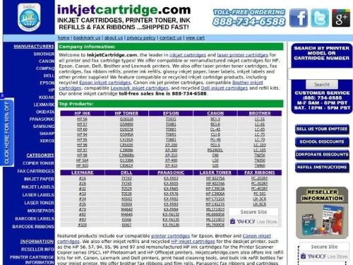 Inkjetcartridge.com Promo Codes & Coupons