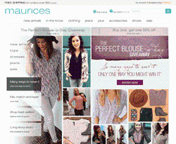 Maurices Promo Codes & Coupons