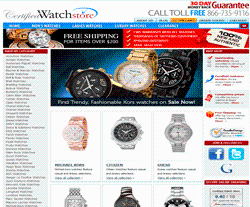 CertifiedWatchStore Promo Codes & Coupons
