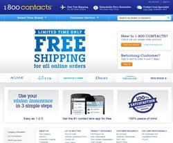 1-800 Contacts Promo Codes & Coupons