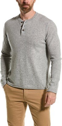 Amicale Cashmere Henley Cashmere Sweater