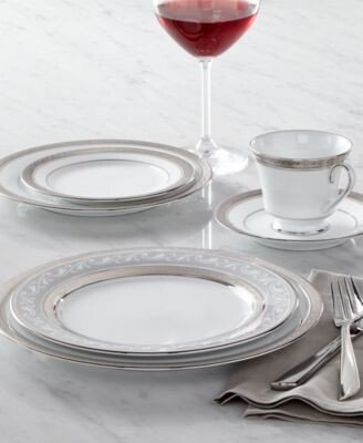 Crestwood Platinum Dinnerware Collection