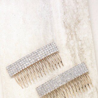 Dynasty Hair Comb Set In Crystal