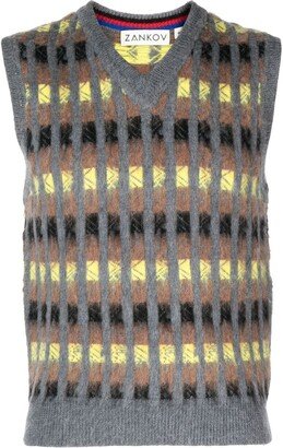 ZANKOV Chunky-Knit Sleeveless Jumper