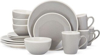 Melanie Gray 16-pc Dinnerware set, Service for 4