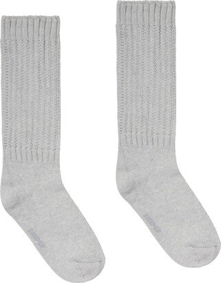 SOCKS Slouch Sock | Light Heather Grey