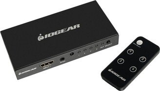 I-o Gear Iogear 4K 4-Port Hdmi Switch w/ Remote Control