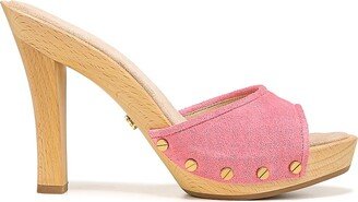 Layne Suede Platform Clog Sandals