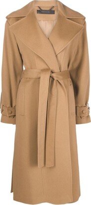 Belted Wrap Coat-AA