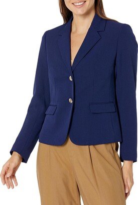 Women's Petite 2 Button Jacket