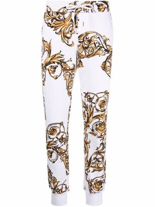 Baroque-Pattern Track Pants