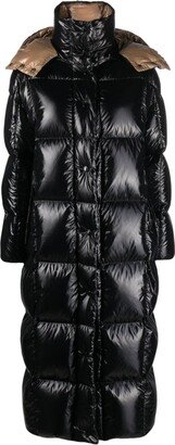 Parnaiba quilted hooded coat