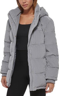 Super Bubble Puffer (Light Grey) Women's Clothing