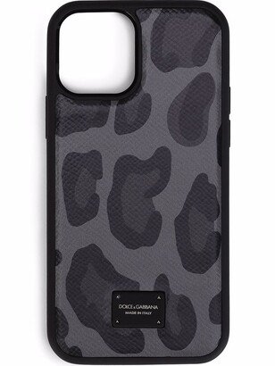 leopard print iPhone 12 case