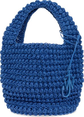 ‘Popcorn Large’ Shopper Bag - Blue