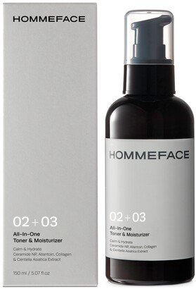 Hommeface All-In-One Toner and Moisturizer for Men, 5.07 oz