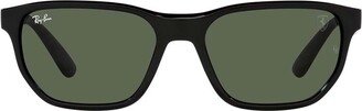 Rectangular Frame Sunglasses-BE