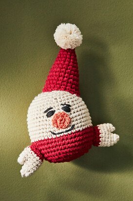 Crochet Santa Squeaker Toy