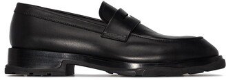 Rubber-Sole Loafers