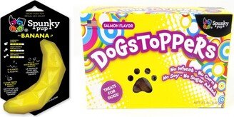 Spunky Pup Treat Holding Toy & Treat Set of 2 - Dog Toy