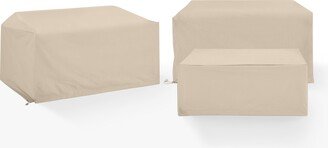 Crosley Furniture 3Pc Outdoor Furniture Cover Set-AA