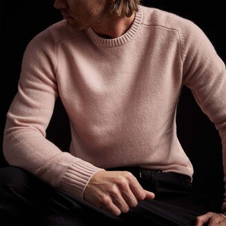 Recycled Cashmere Saddle Shoulder Crew