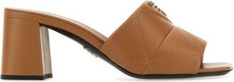 Logo Plaque Slip-On Mules-AA