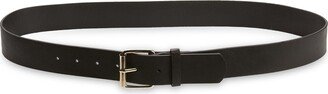 Single Prong Faux Leather Trouser Belt