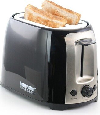 Cool Touch Wide-Slot Toaster in Black