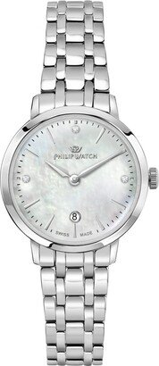 Philip Watch CARIBE 42mm 3H D.GREY DIAL BR SS+RG