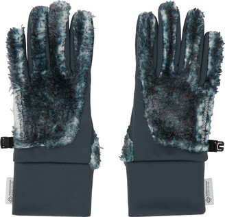 Gray Windstopper Fleece Gloves