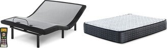 Limited Edition Firm Black/White 2-Piece California King Mattress Package