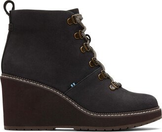 Black Water Resistant Oiled Nubuck Melrose Boots